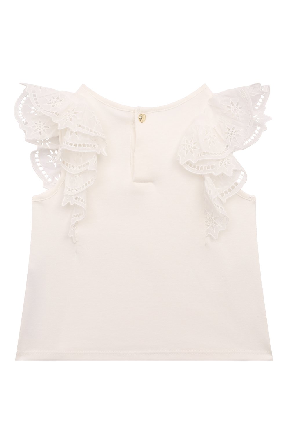 Хлопковый топ CHLOÉ, арт. C20042, фото 2