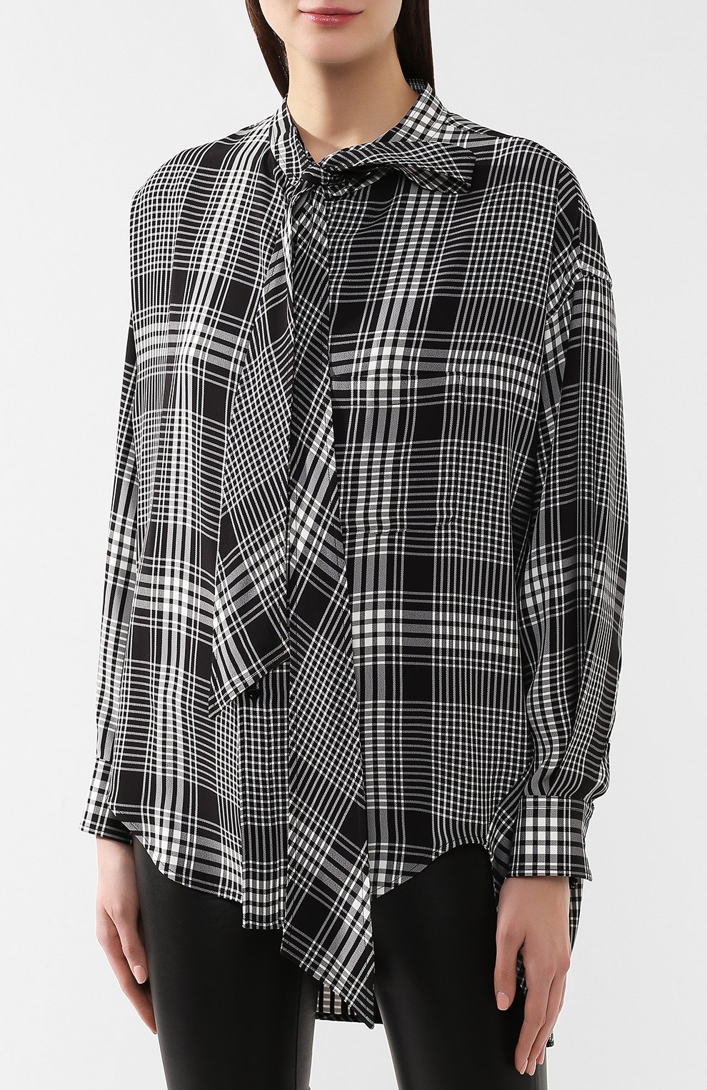 Рубашка в клетку BALENCIAGA, арт. 520497/TCN01, фото 3