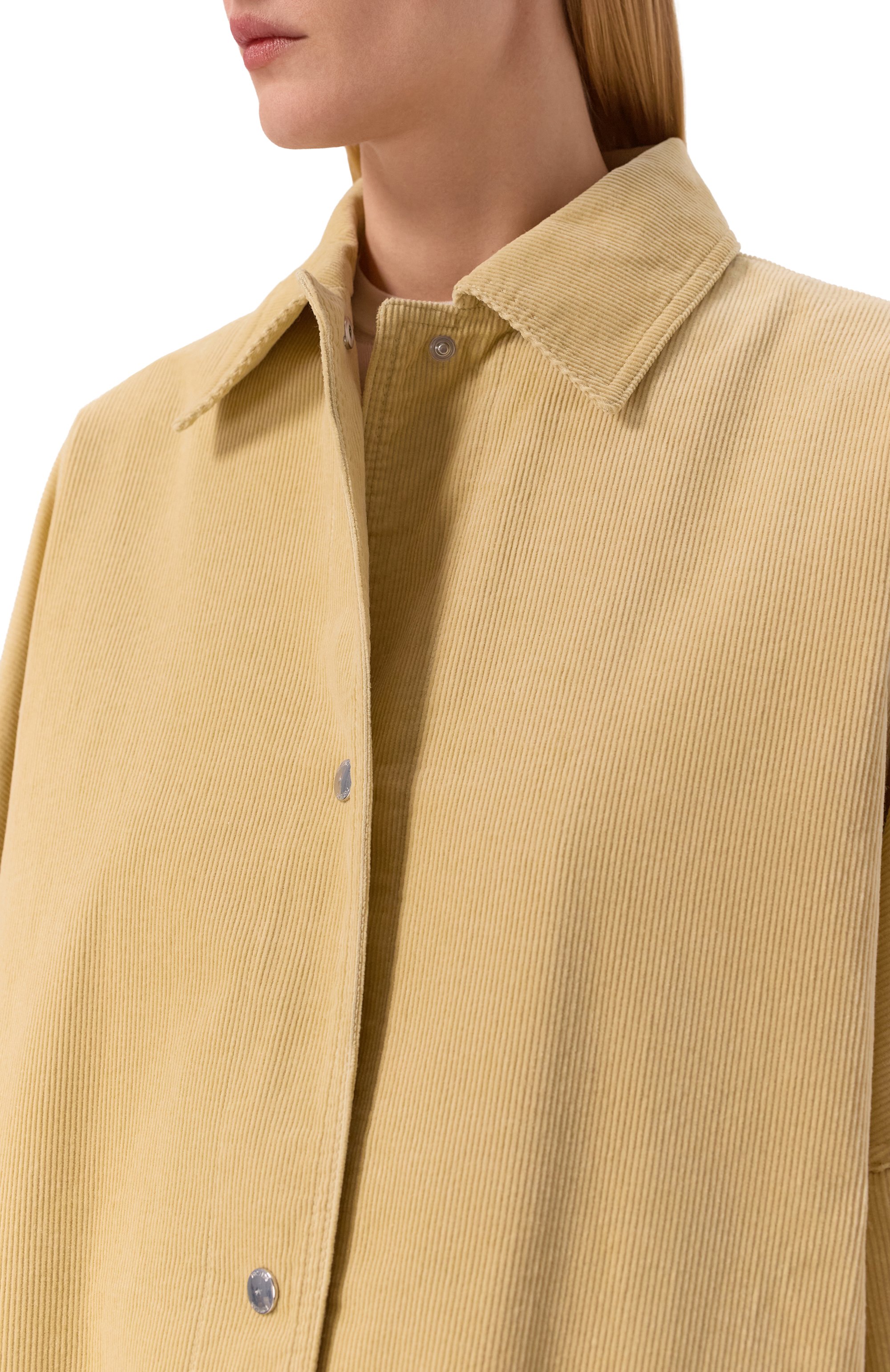 Вельветовая куртка-рубашка TOTEME, арт. 261-WR00269-FB0554, фото 5