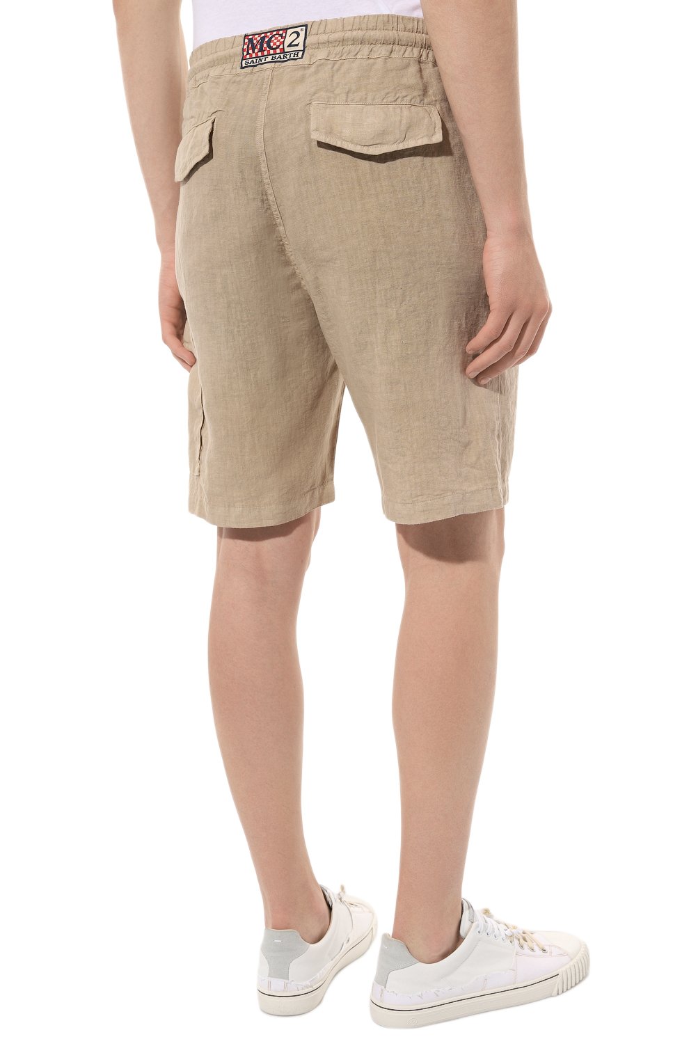 Льняные шорты MC2 SAINT BARTH, арт. STBM/MARSEILLE/04243D, фото 4