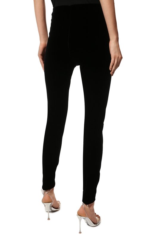 Брюки Saint Laurent 662846/Y3D02 Чёрный  662846/Y3D02 Фото 4