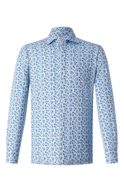 Мужская хлопковая рубашка KITON, арт. UMCNERCH0927601