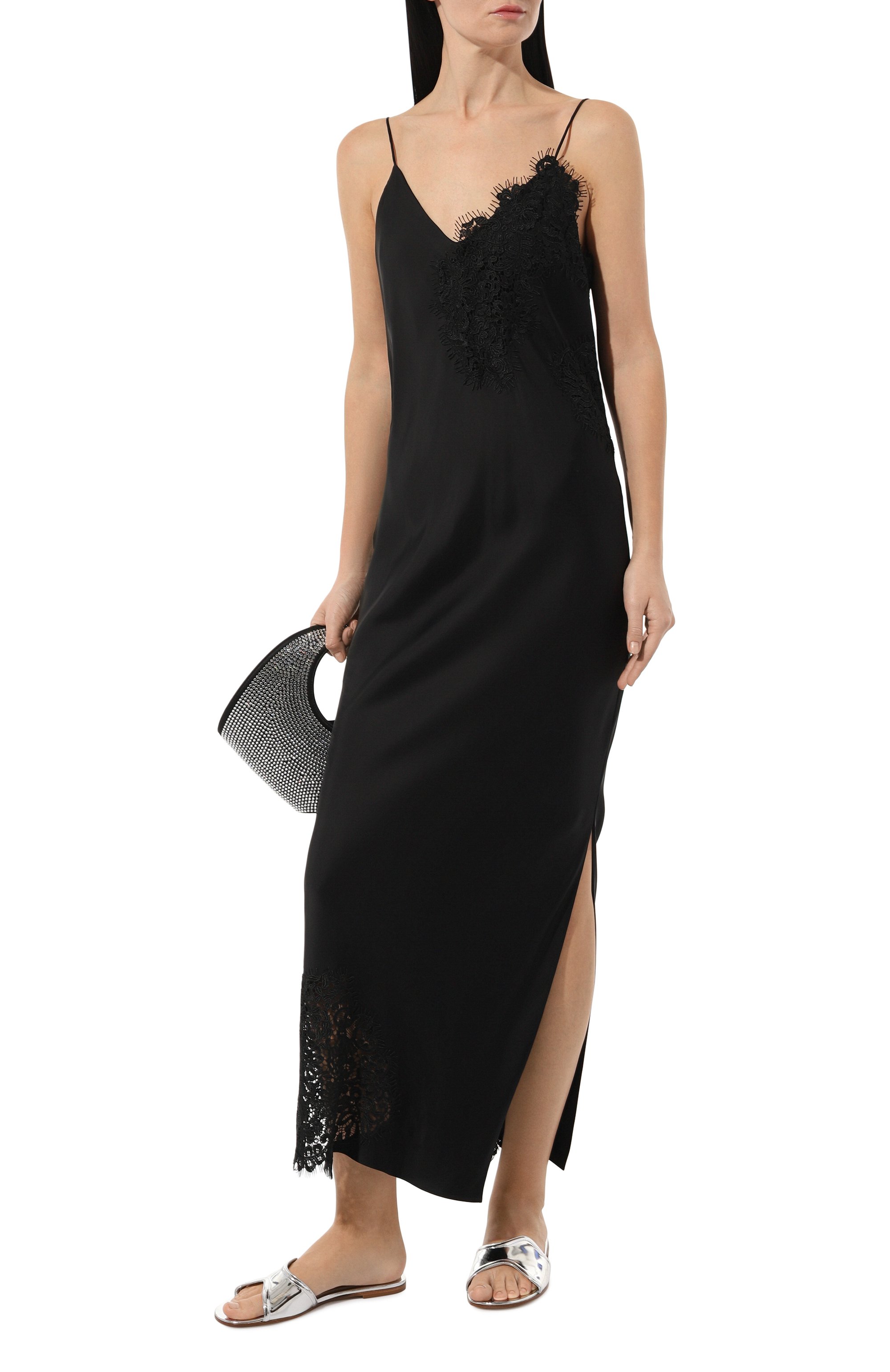 Кожаные шлепанцы lucrezia GIANVITO ROSSI, арт. G15060.05CU0.METARGE, фото 2