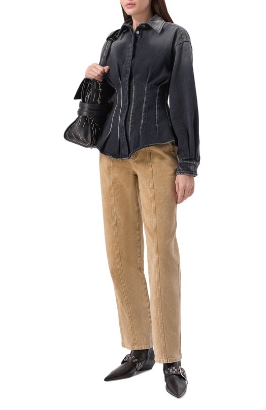 Джинсовая рубашка Moschino A0202/5422 Серый  A0202/5422 Фото 2