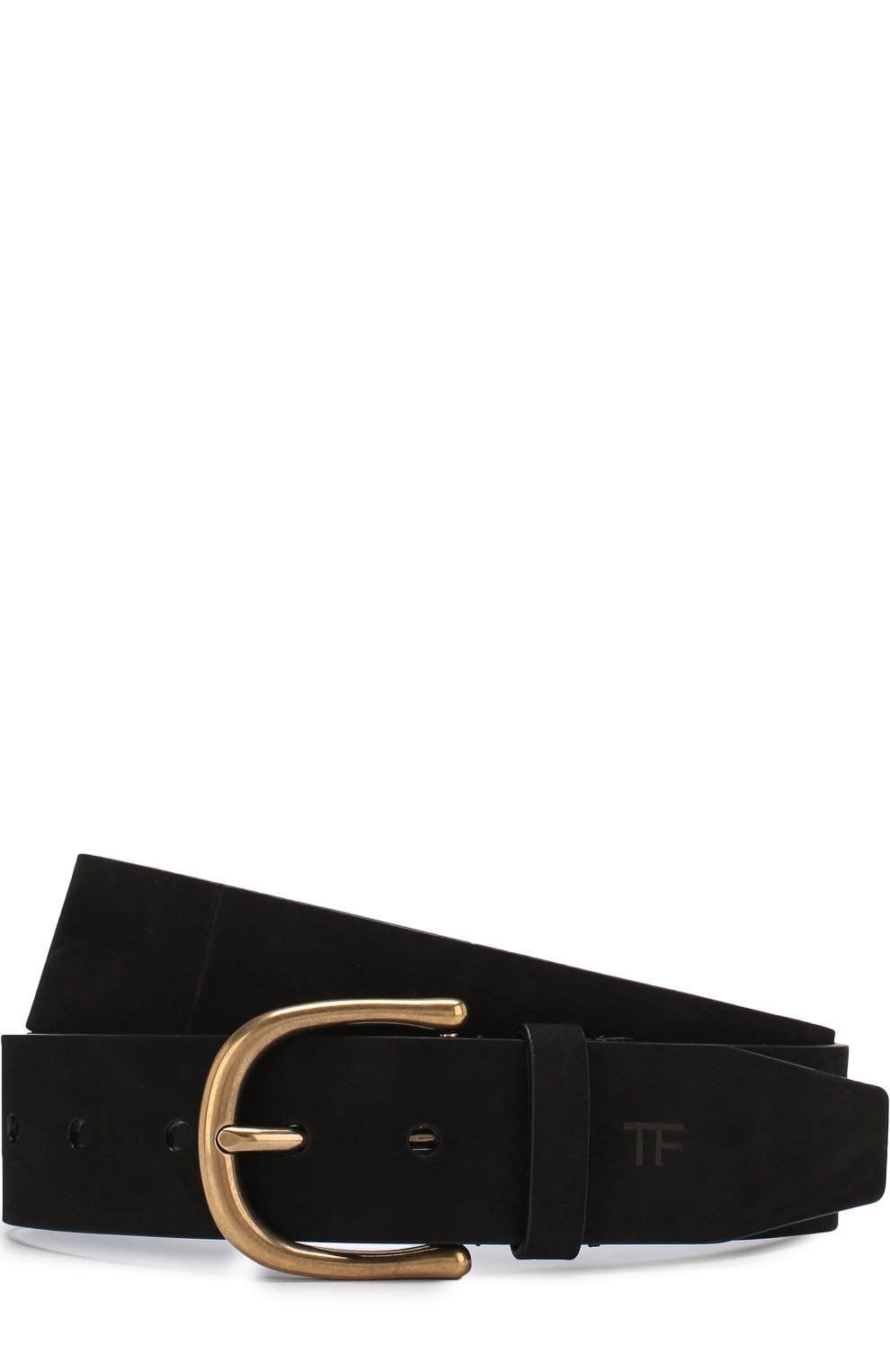 Кожаный ремень с металлической пряжкой TOM FORD, арт. 118TB210M-CF3, фото 1