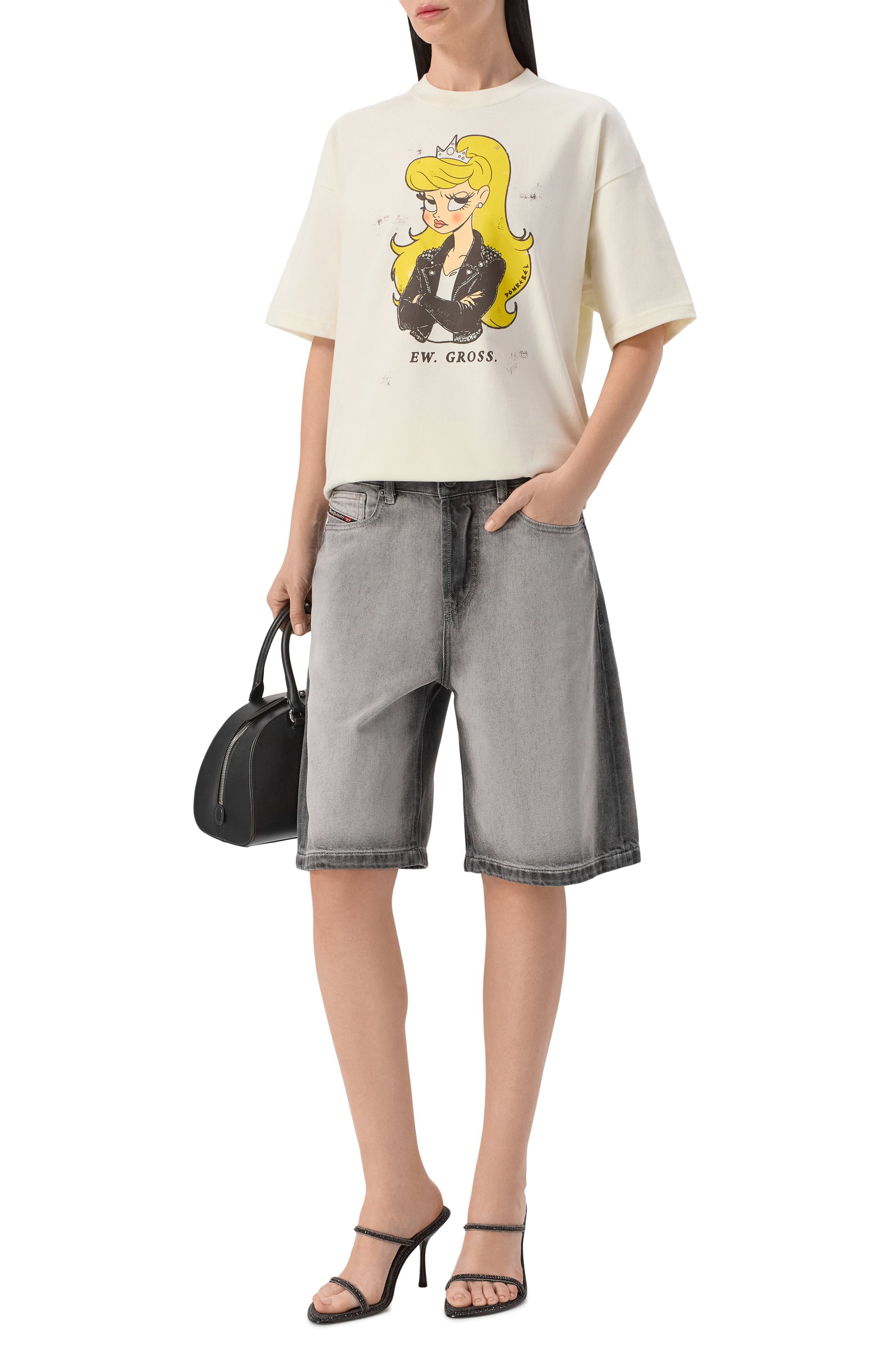 Хлопковая футболка DOMREBEL, арт. EYER0LL/T-SHIRT, фото 2