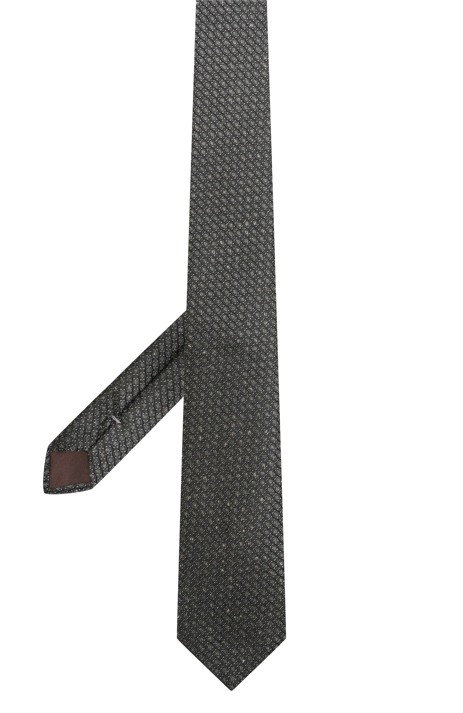 Галстук из шелка и шерсти CANALI, арт. 18/HJ04629, фото 3