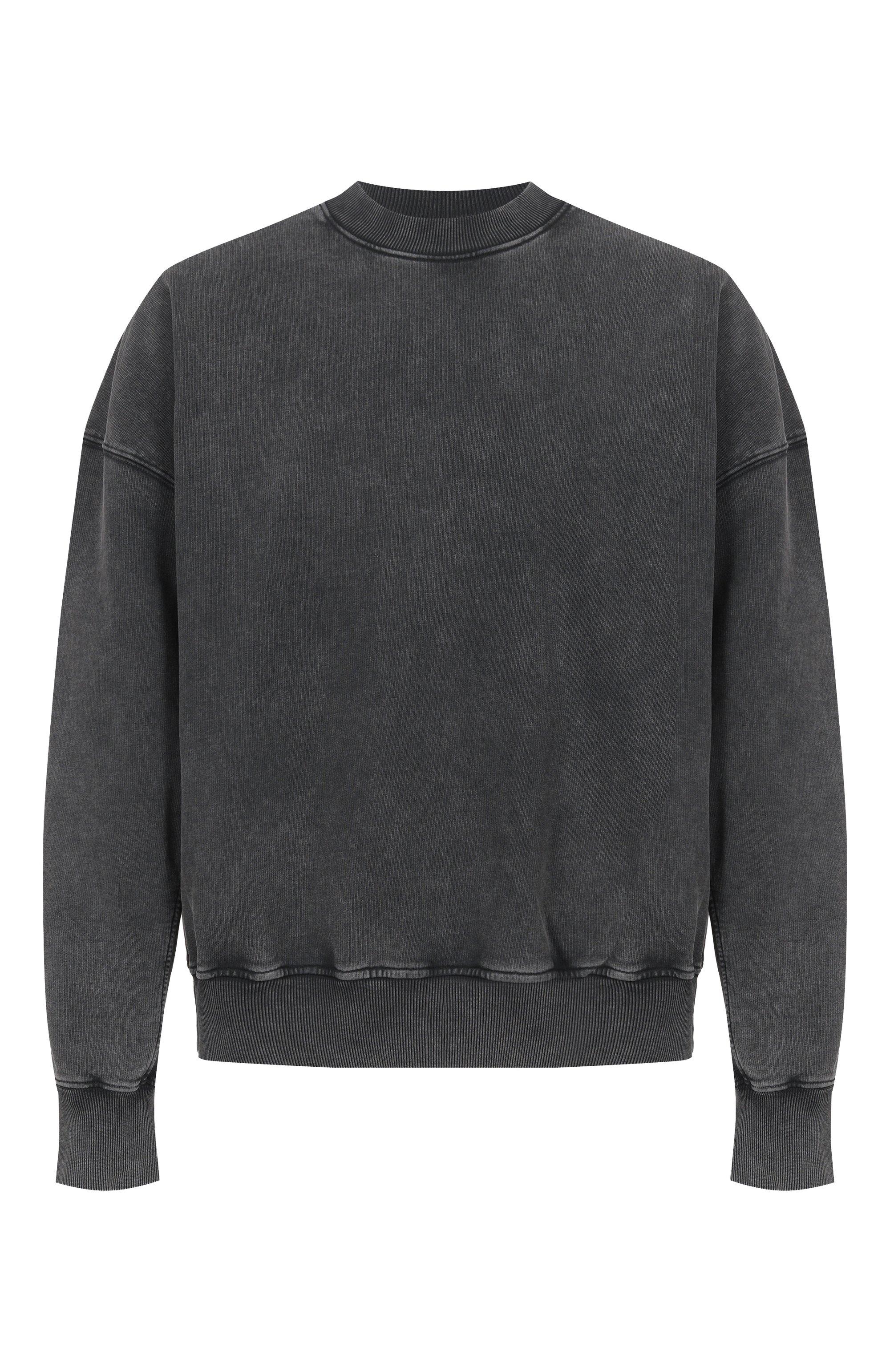 Хлопковый свитшот ROADLESS темно-серого цвета по цене 29950 руб., арт. RSS-C, фото 1 Хлопковый свитшот ROADLESS, арт. RSS-C, фото 1