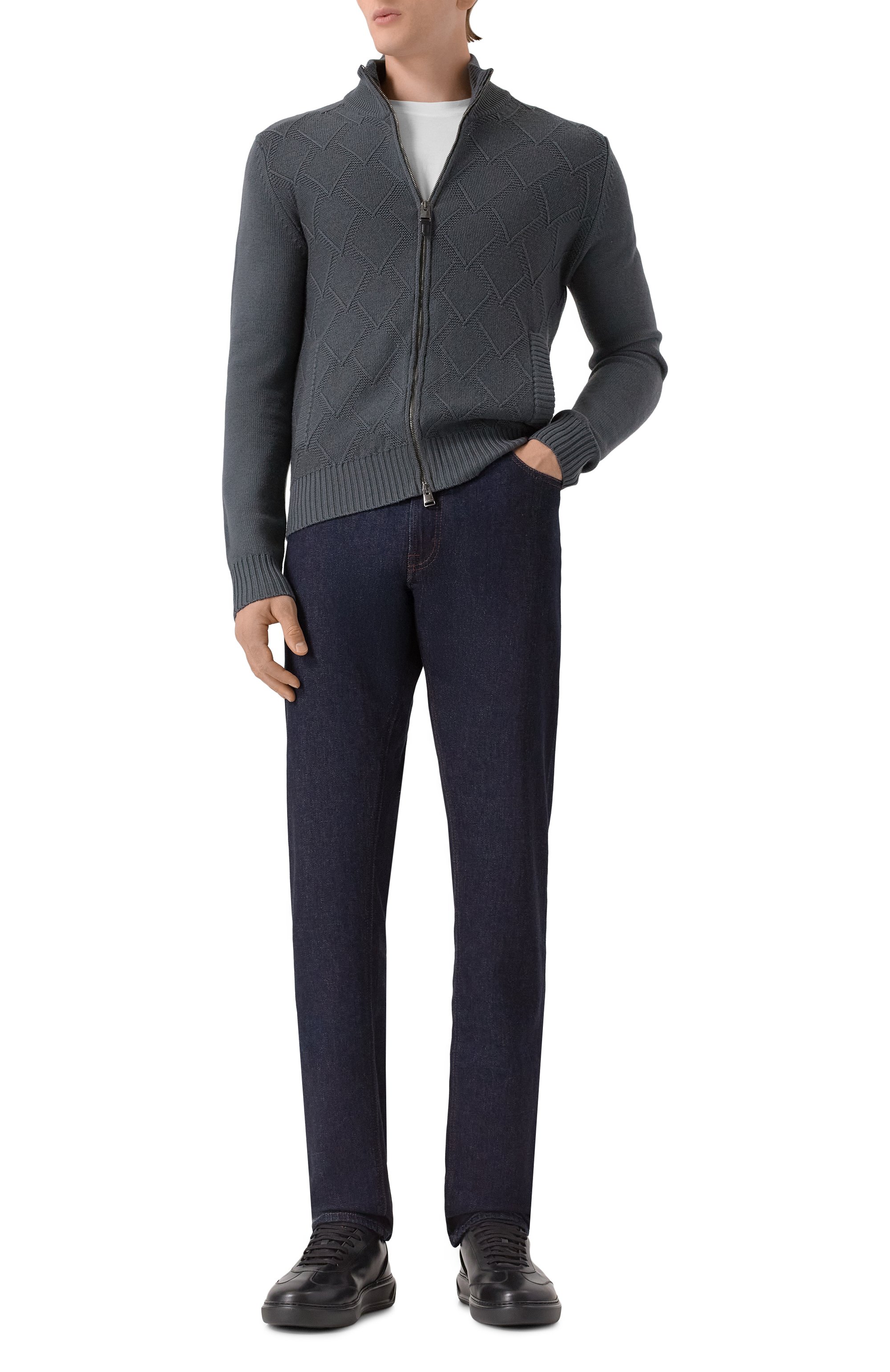 Кожаные кеды alessio W.GIBBS, арт. 2259057/VIT. DEC0 W00LEN, фото 2