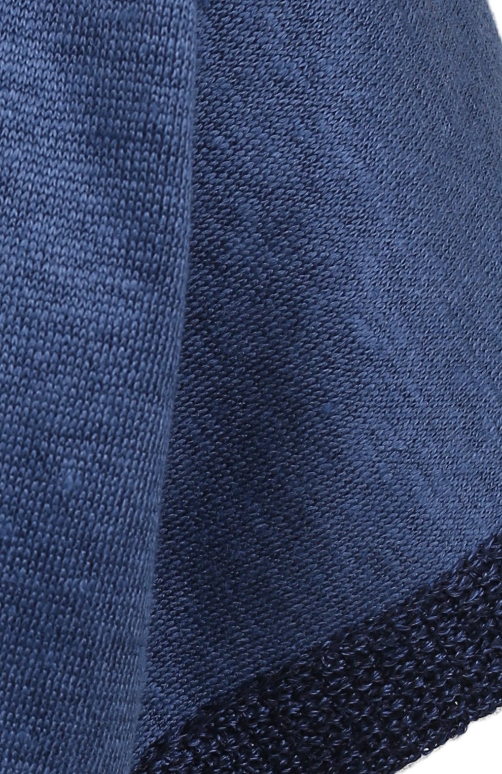 Льняной топ LORO PIANA темно-синего цвета по цене 119000 руб., арт. FAL0798, фото 5 Льняной топ LORO PIANA, арт. FAL0798, фото 5