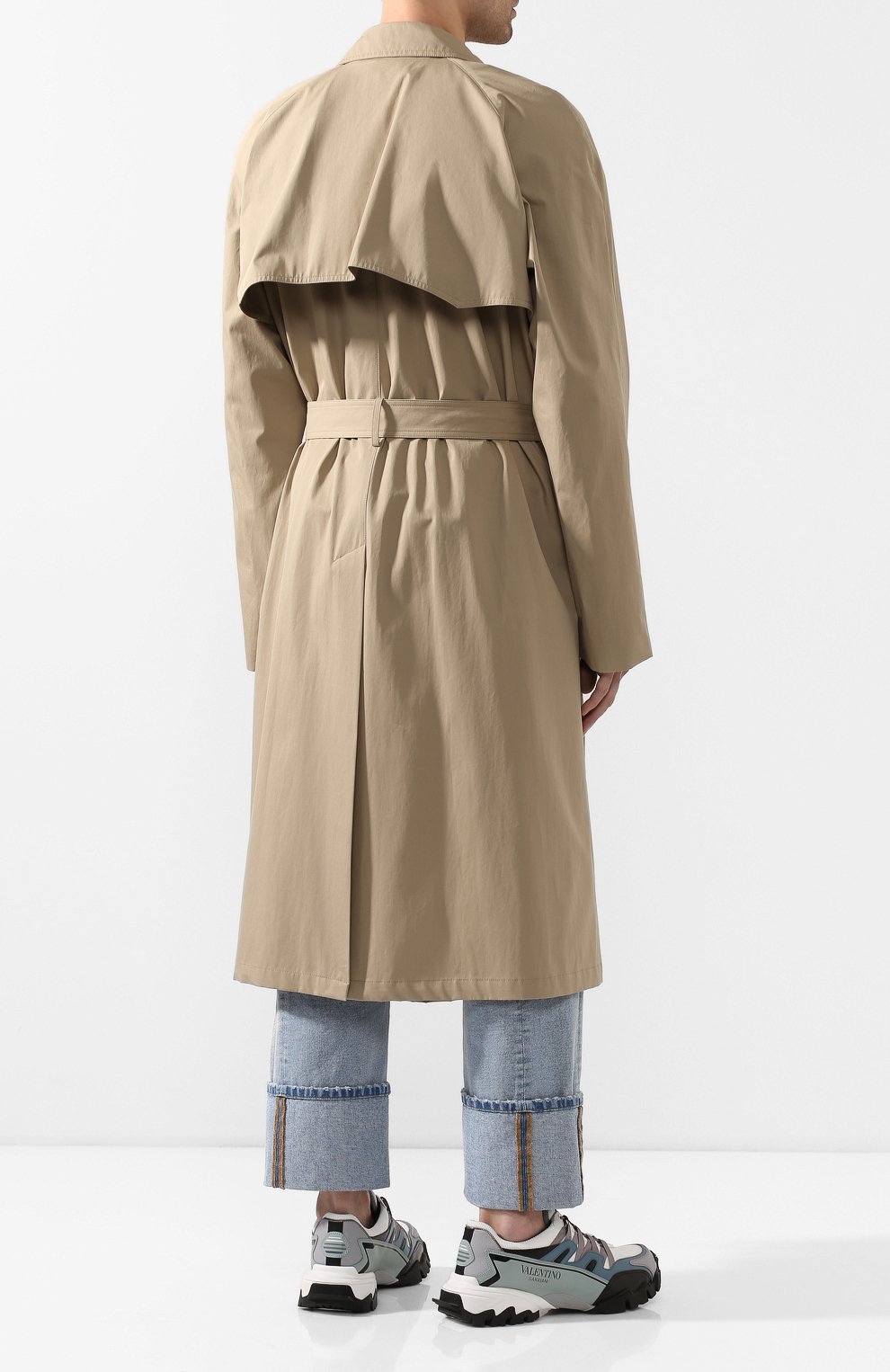 Хлопковый тренч DOLCE & GABBANA, арт. G0160T/FU6WI, фото 4
