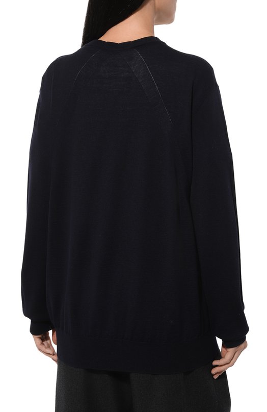 

Шерстяной пуловер Jil Sander, Синий