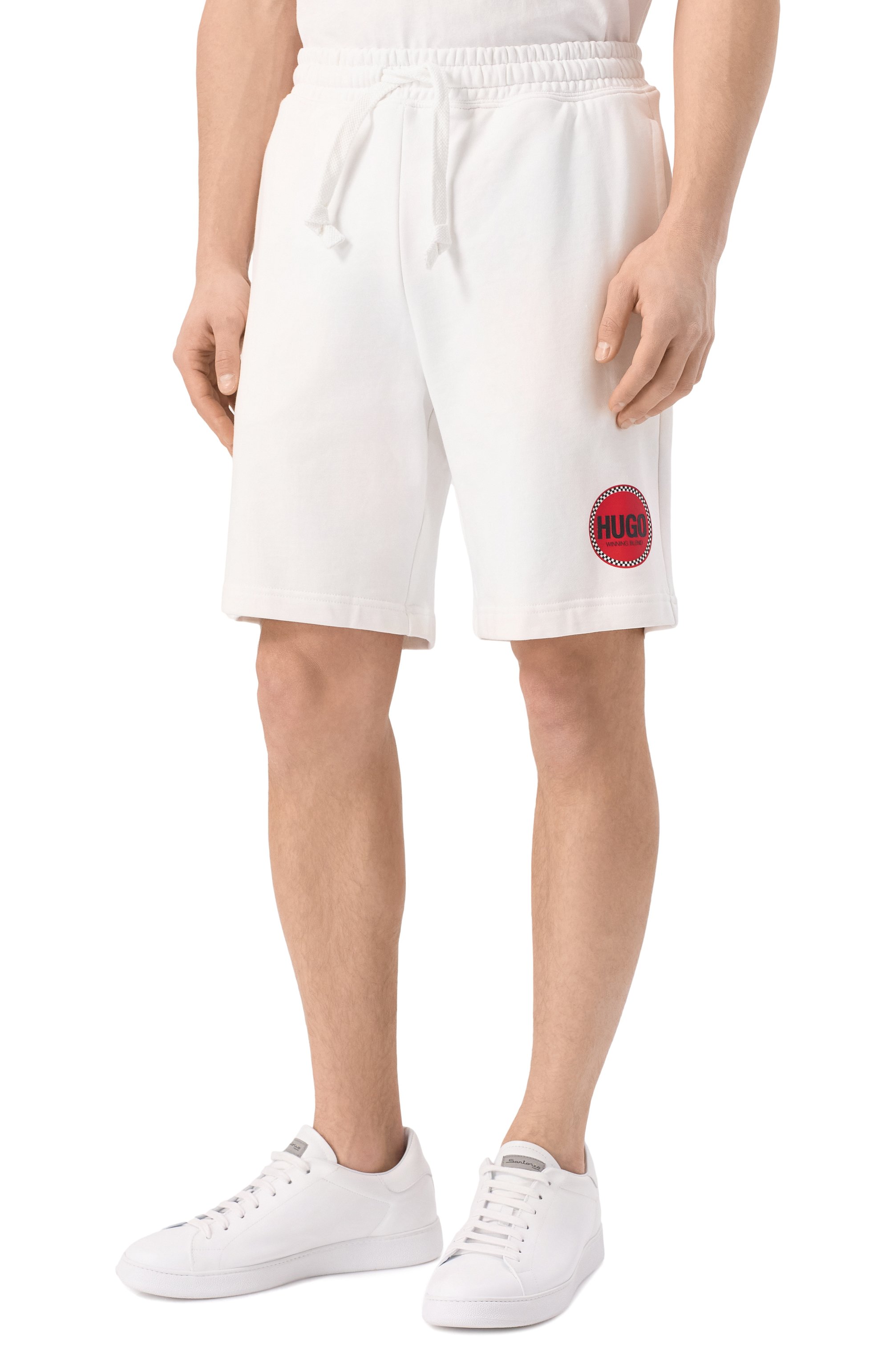 Хлопковые шорты HUGO, арт. 50530672, фото 3