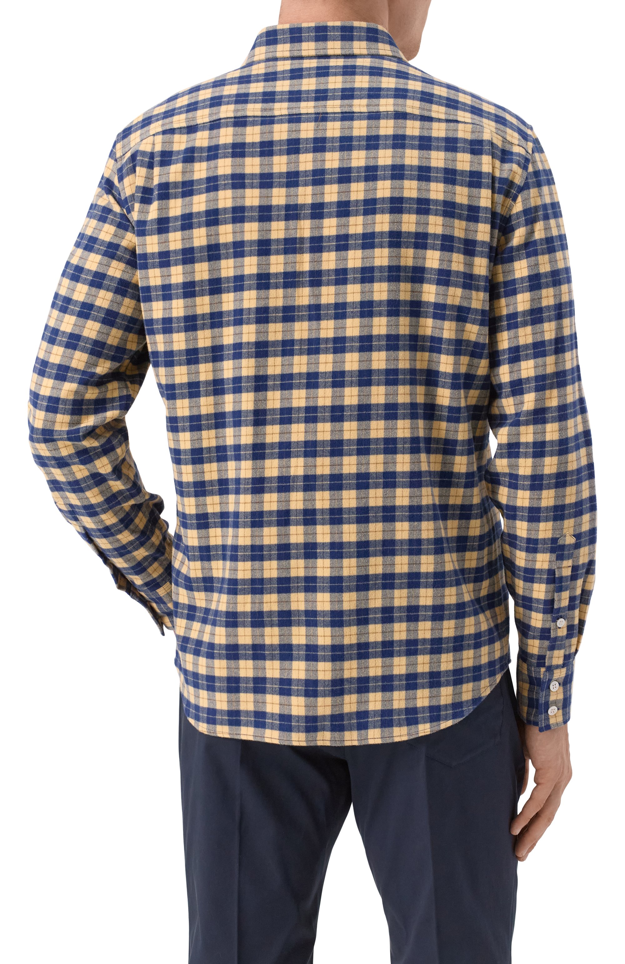 Хлопковая рубашка VALENTINO, арт. 6V3ABP90ALB, фото 4