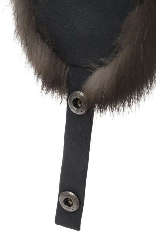 Шапка-ушанка Antistorm с отделкой из соболя Black Sable BS-MНASW-EB Синий  BS-MНASW-EB Фото 3