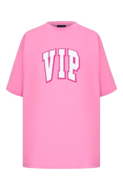 Женская хлопковая футболка BALENCIAGA, арт. 831305/TSVP6