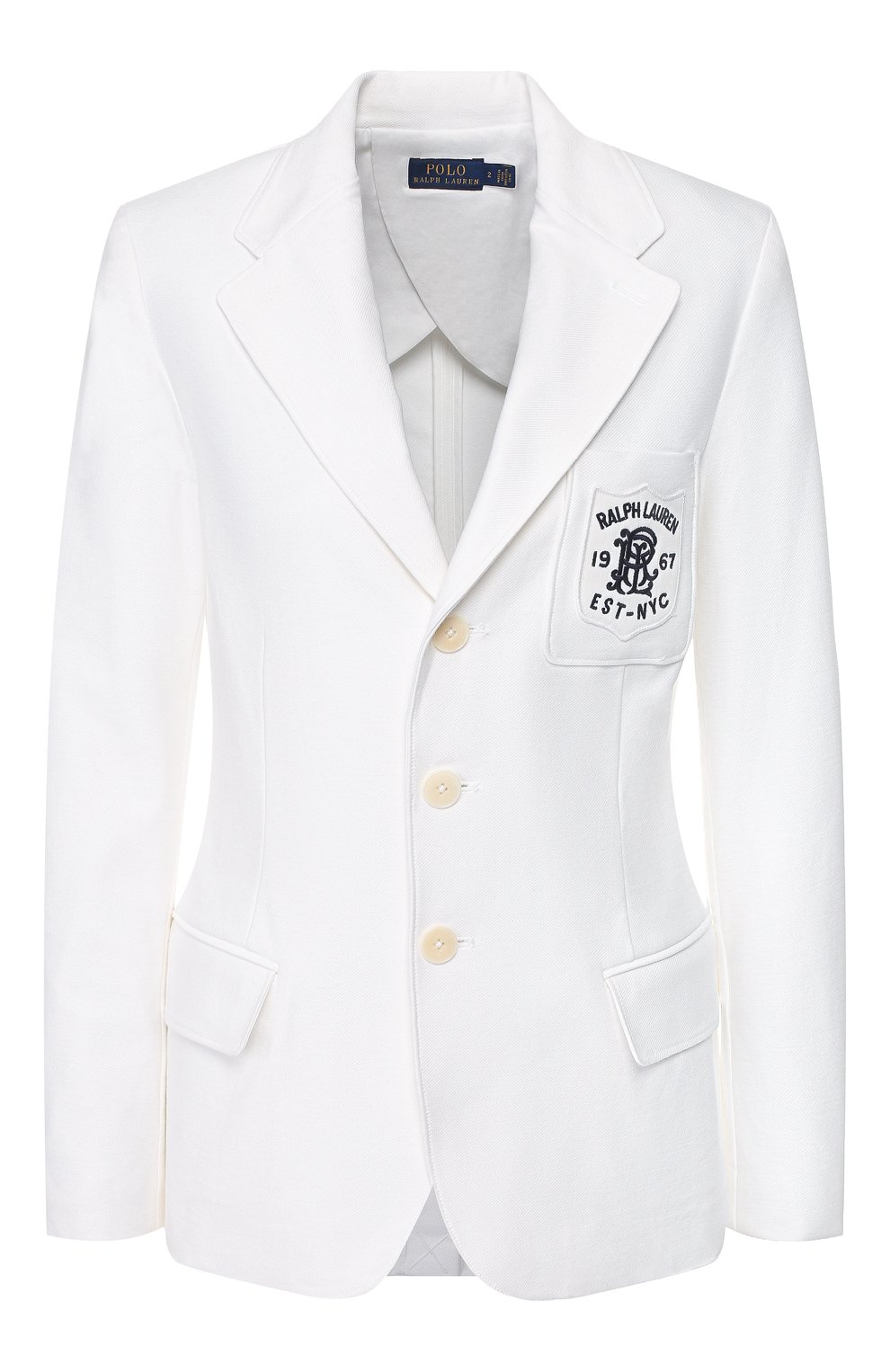 Хлопковый жакет POLO RALPH LAUREN, арт. 211783913, фото 1