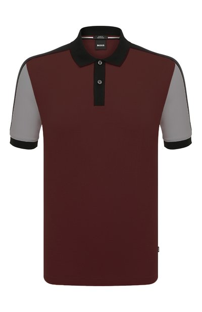 Хлопковое поло BOSS, арт. 50486192, фото 1