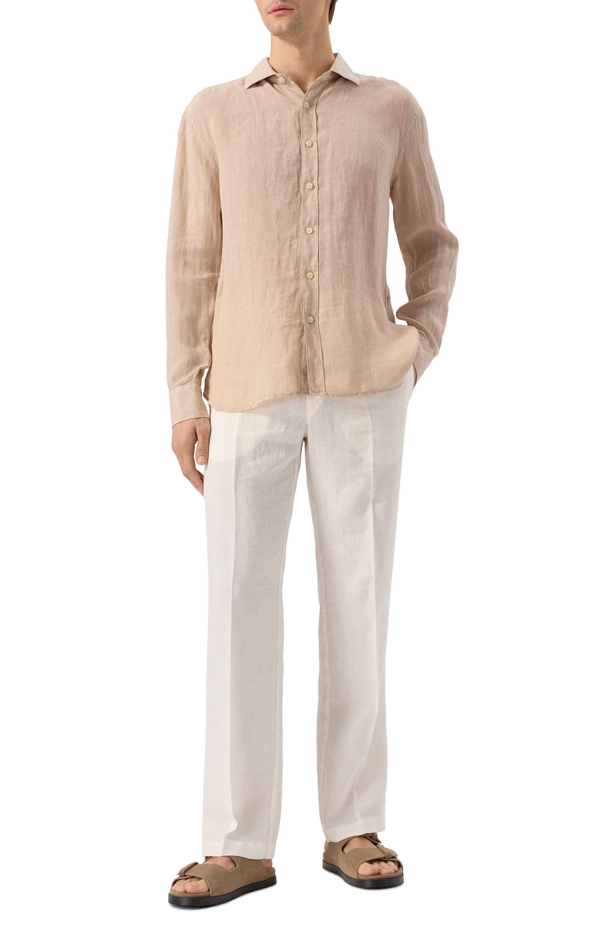 Замшевые шлепанцы DOUCAL'S, арт. DU3297NECKPF772N, фото 2