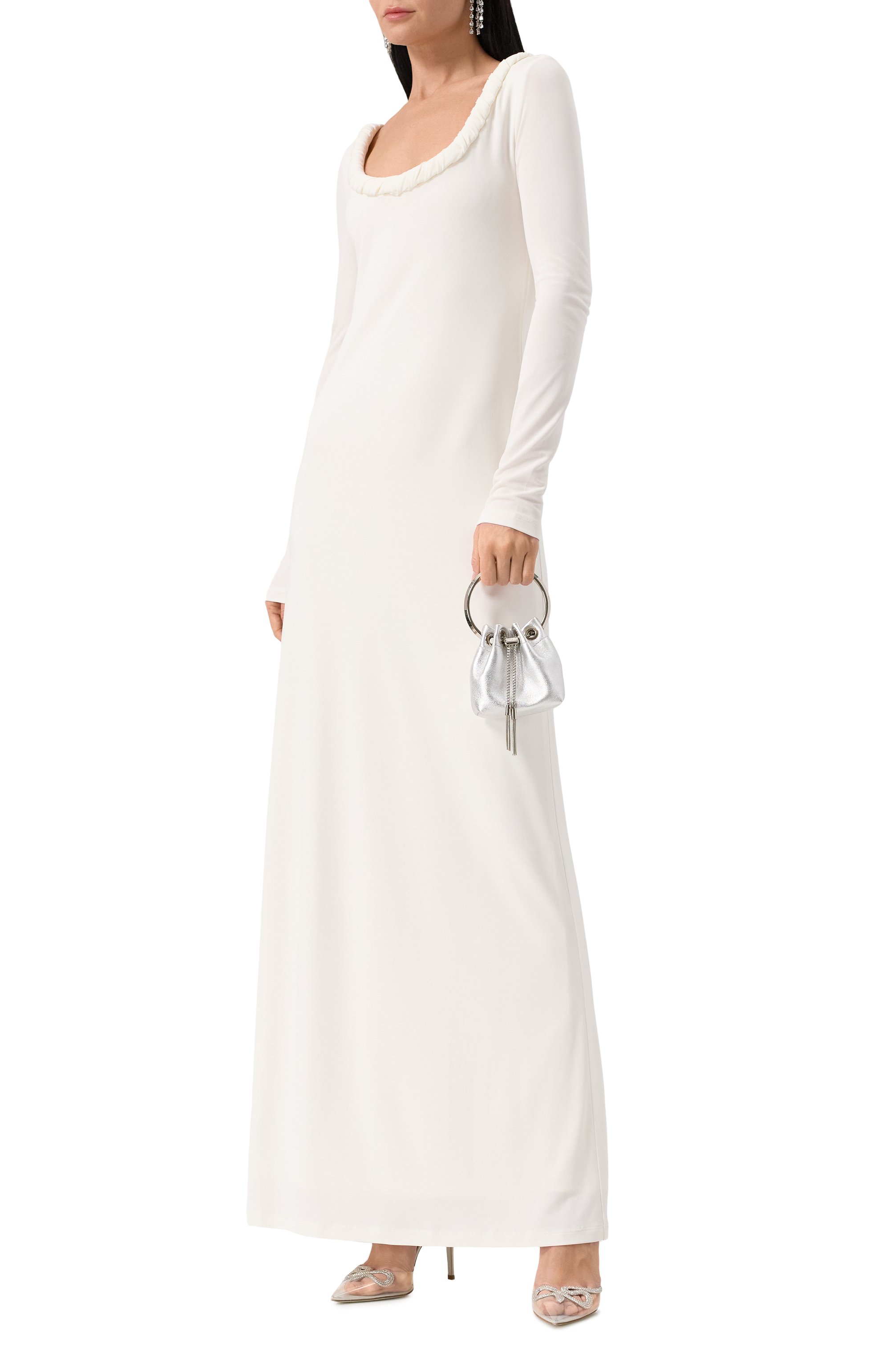 Сумка bon bon micro JIMMY CHOO, арт. MICR0 B0N B0N/MNA, фото 7