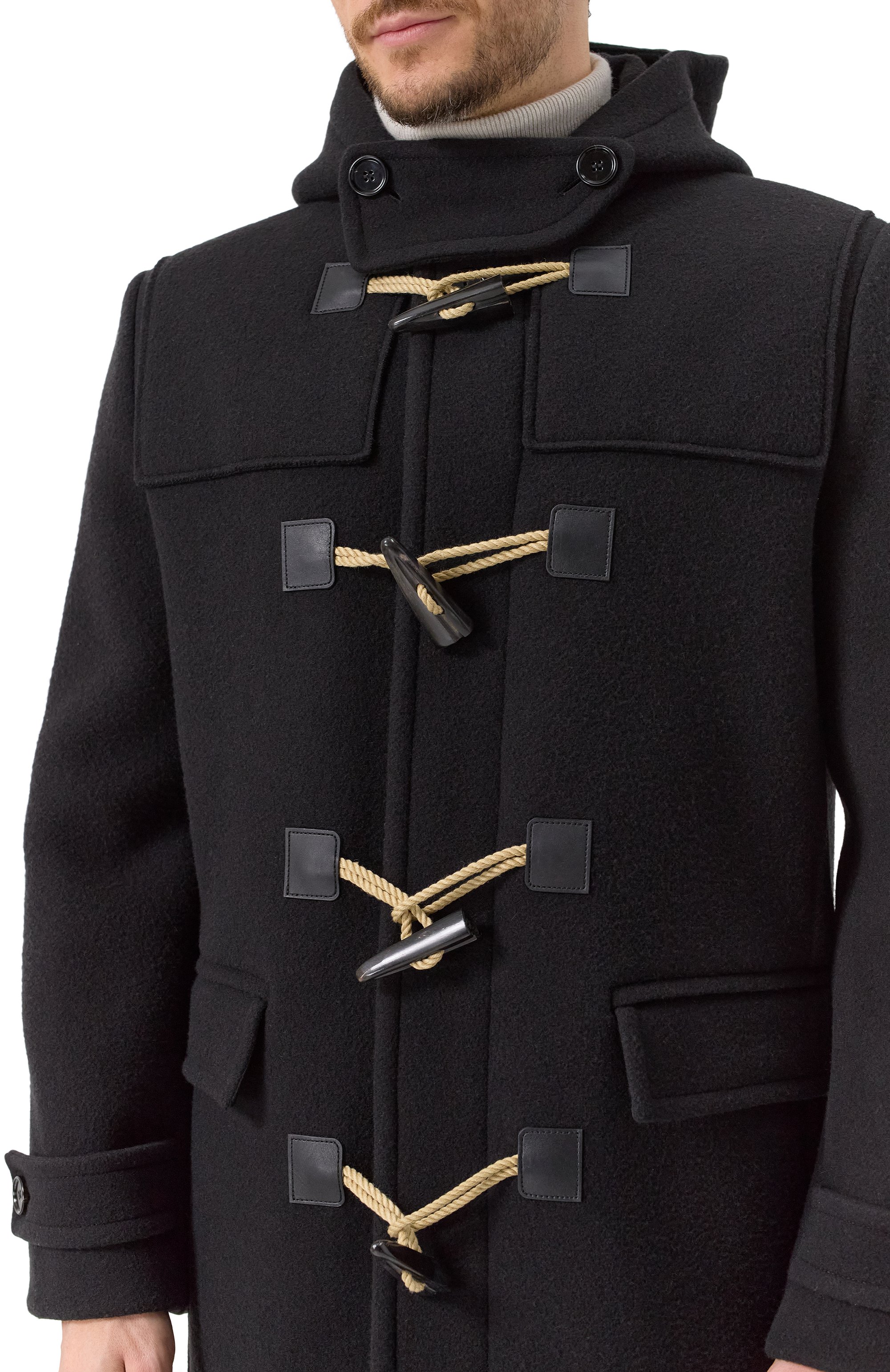 Шерстяной дафлкот BURBERRY, арт. 8103451, фото 5