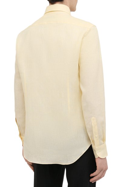 Льняная рубашка CORNELIANI, арт. 89P156-2111091/00, фото 4