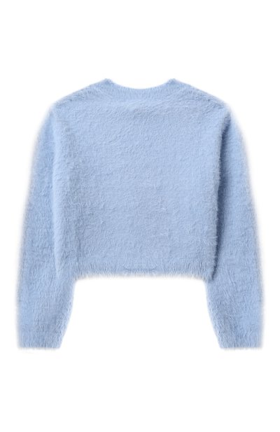 Комплект из кардигана и жилета TWINSET голубого цвета по цене 16950 руб., арт. 242GJ3211, фото 3 Комплект из кардигана и жилета TWINSET, арт. 242GJ3211, фото 3