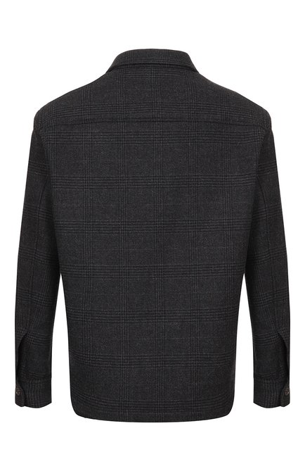 Мужская куртка-рубашка из шерсти и кашемира AGNONA, арт. TD07U7S Y/D1Q02
