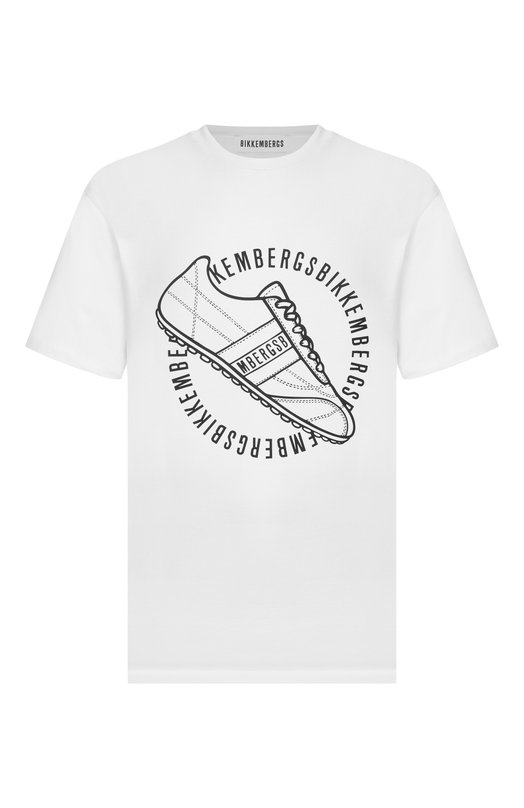 Хлопковая футболка Dirk Bikkembergs BMT1578 Белый BMT1578