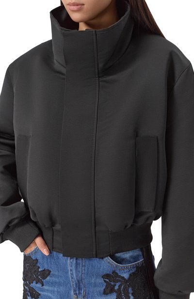 Бомбер DANIIL ANTSIFEROV черного цвета по цене 60000 руб., арт. DA_1565, фото 5 Бомбер DANIIL ANTSIFEROV, арт. DA_1565, фото 5