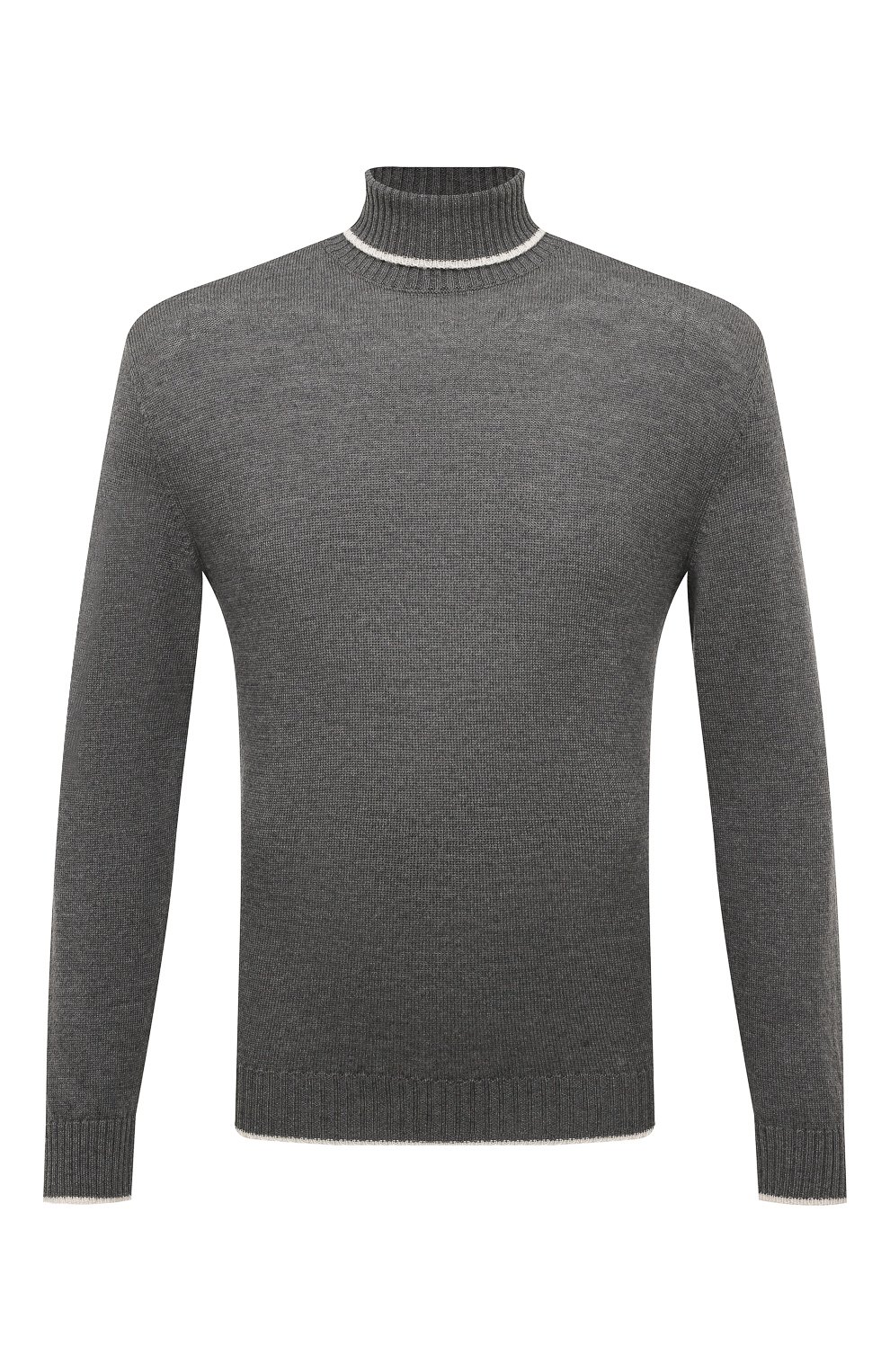 Шерстяной свитер ELEVENTY PLATINUM серого цвета по цене 38950 руб., арт. F76MAGF06 MAG24012, фото 1 Шерстяной свитер ELEVENTY PLATINUM, арт. F76MAGF06 MAG24012, фото 1