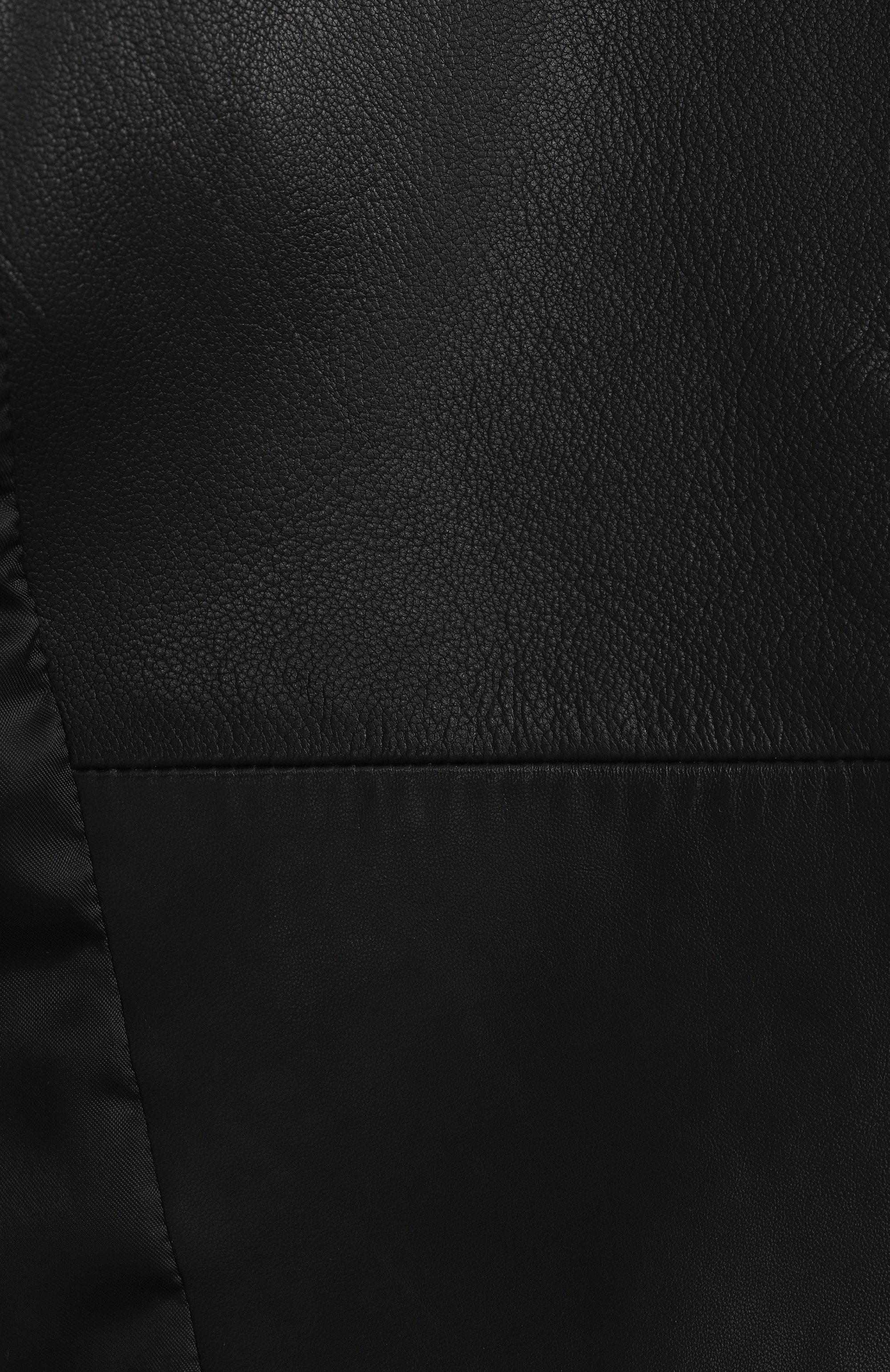 Кожаная куртка EMPORIO ARMANI черного цвета по цене 84900 руб., арт. 0NB60P/02P07, фото 7 Кожаная куртка EMPORIO ARMANI, арт. 0NB60P/02P07, фото 7