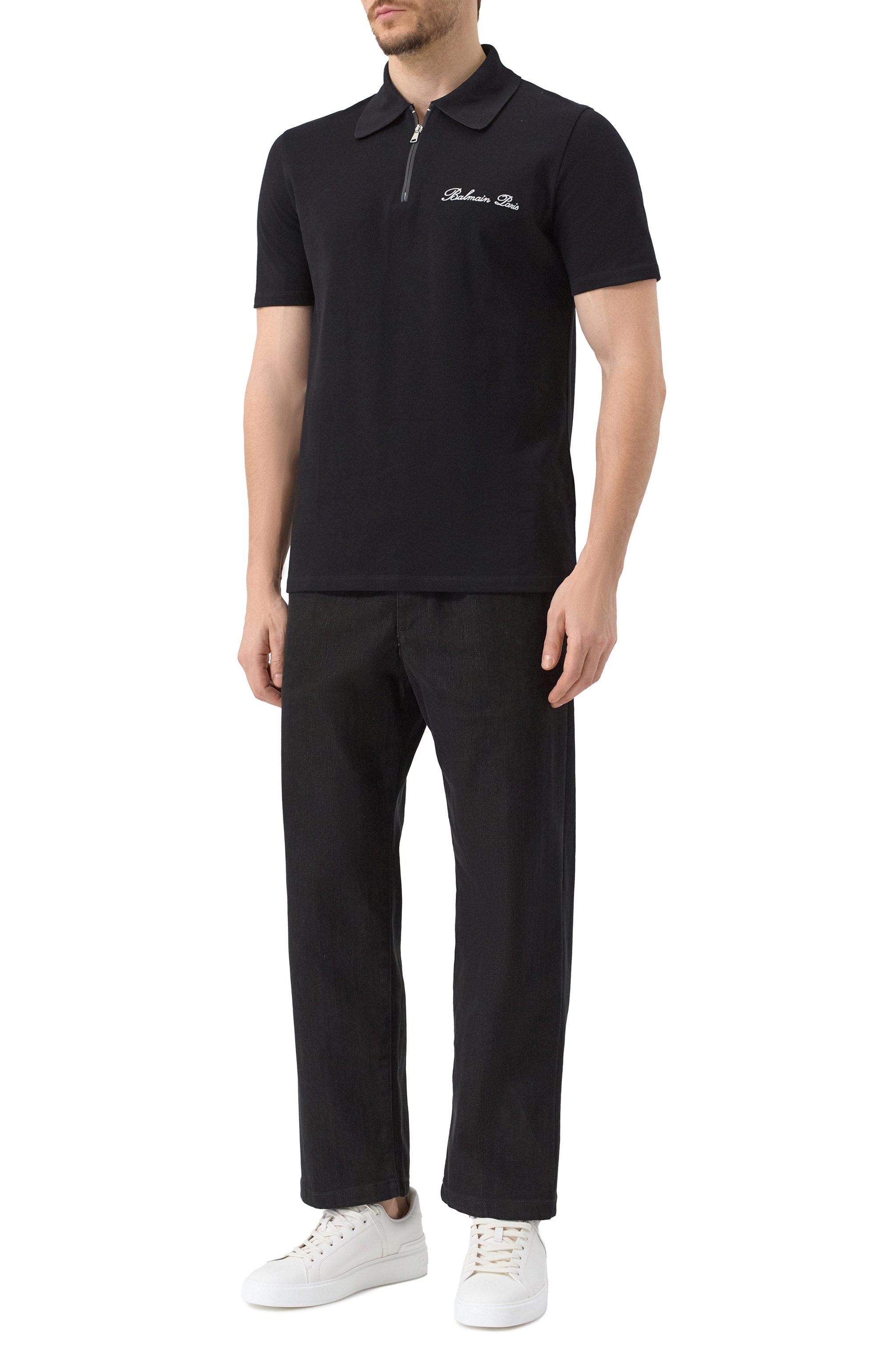 Кожаные кеды b-court BALMAIN, арт. DM1VI288/LVTR, фото 2