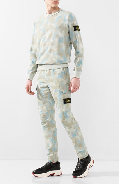 Хлопковый свитшот STONE ISLAND, арт. 7215605E5, фото 2