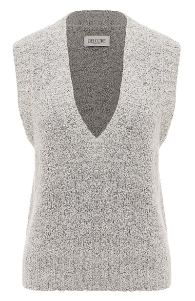 Женский жилет из шерсти и кашемира DEL CORE, арт. K00128-3A0054