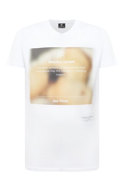 Хлопковая футболка DIEGO VENTURINO, арт. FW20-DV TS SCP, фото 1