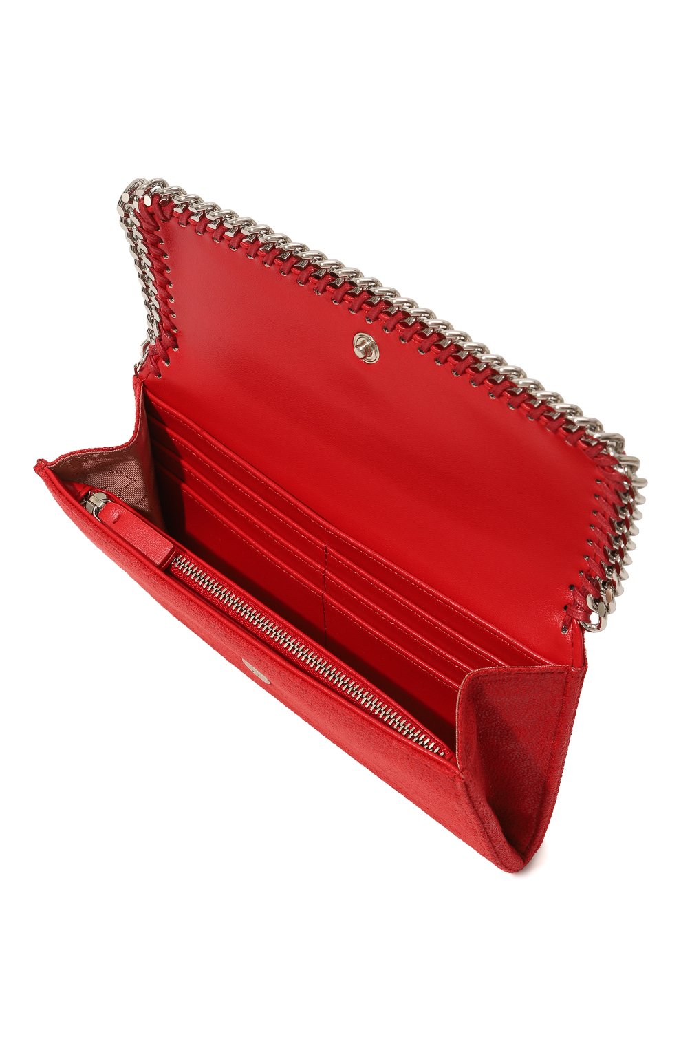 Кошелек STELLA MCCARTNEY красного цвета по цене 55450 руб., арт. 430999/WP0086, фото 3 Кошелек STELLA MCCARTNEY, арт. 430999/WP0086, фото 3