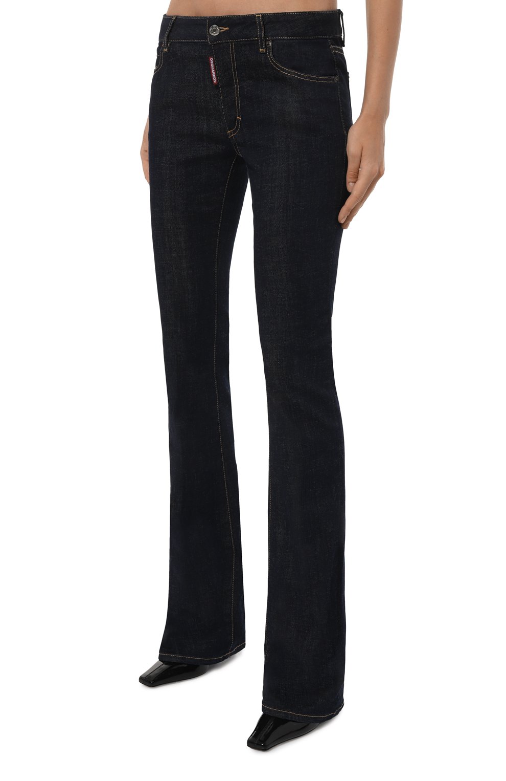 Джинсы DSQUARED2 синего цвета по цене 33950 руб., арт. S75LB0866/S30664, фото 3 Джинсы DSQUARED2, арт. S75LB0866/S30664, фото 3