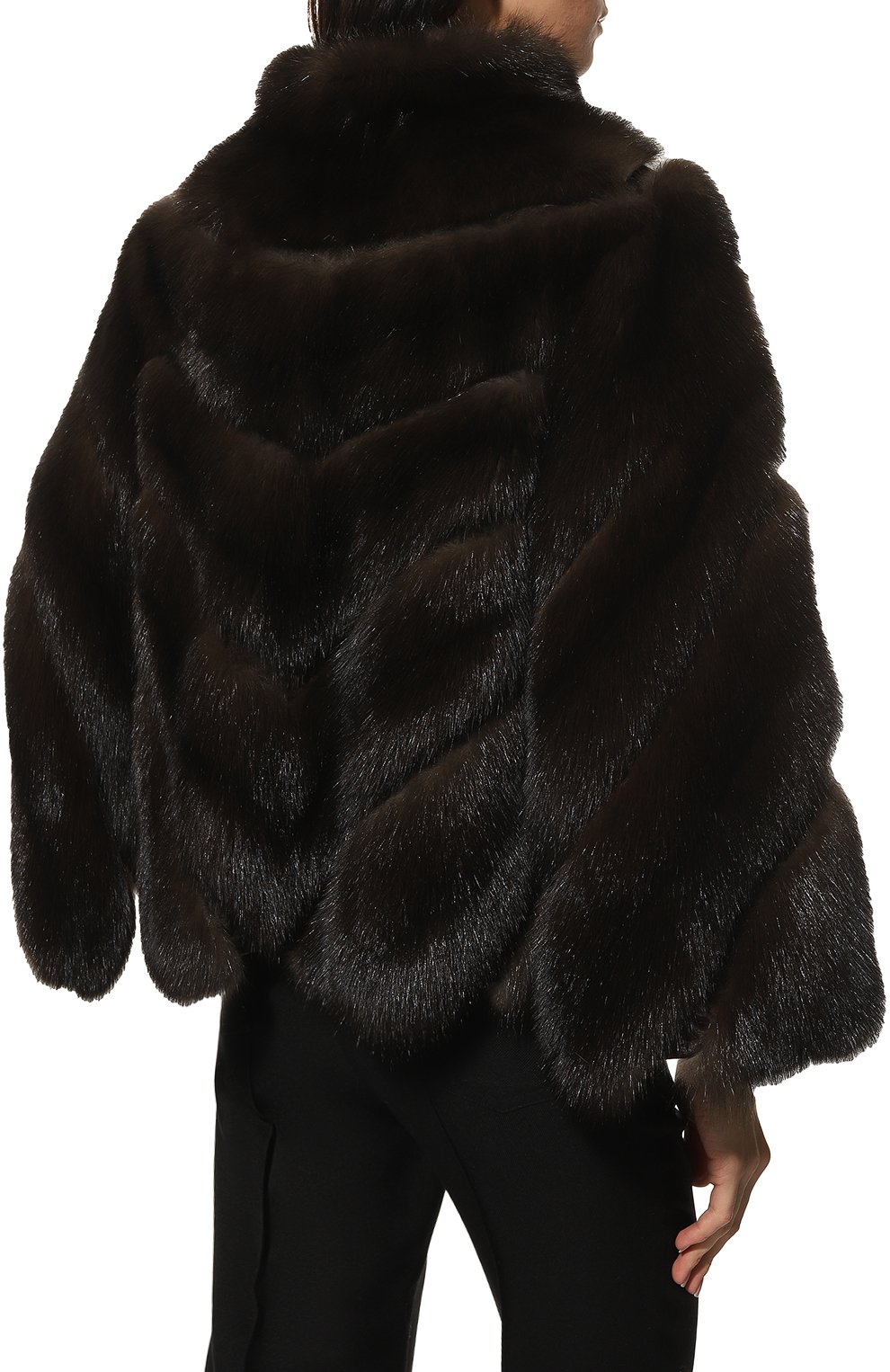 Шуба из меха соболя SABLEFUR, арт. 72212-sb-01, фото 4