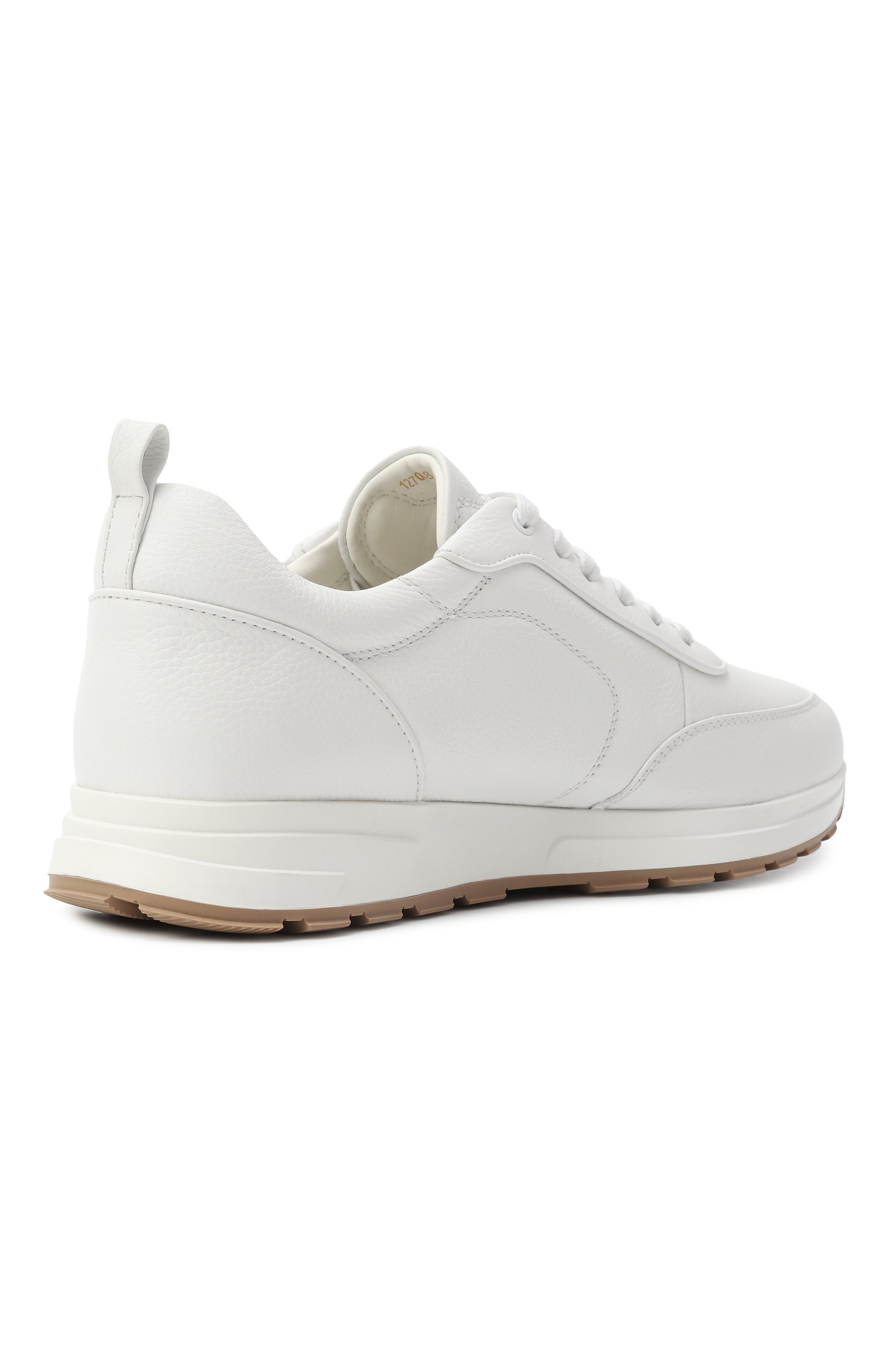 Кожаные кроссовки 12 STOREEZ, арт. 127008, фото 5