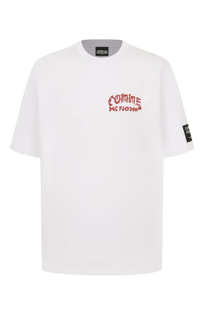 Мужская хлопковая футболка COMME DES FUCKDOWN, арт. CFABW01517