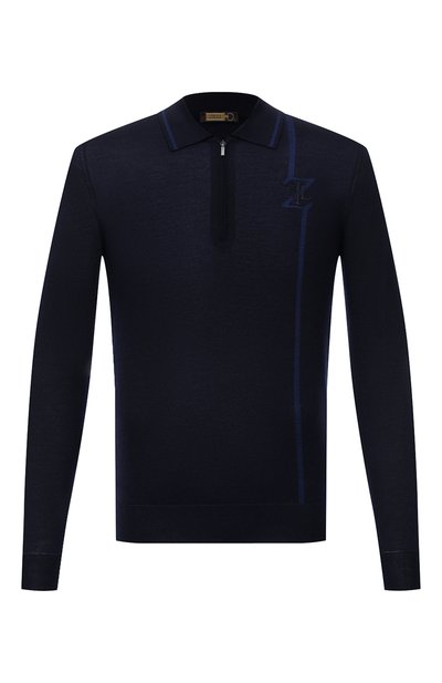 Мужская поло из кашемира и шелка ZILLI, арт. MBW-PZ042-LETT1/ML01