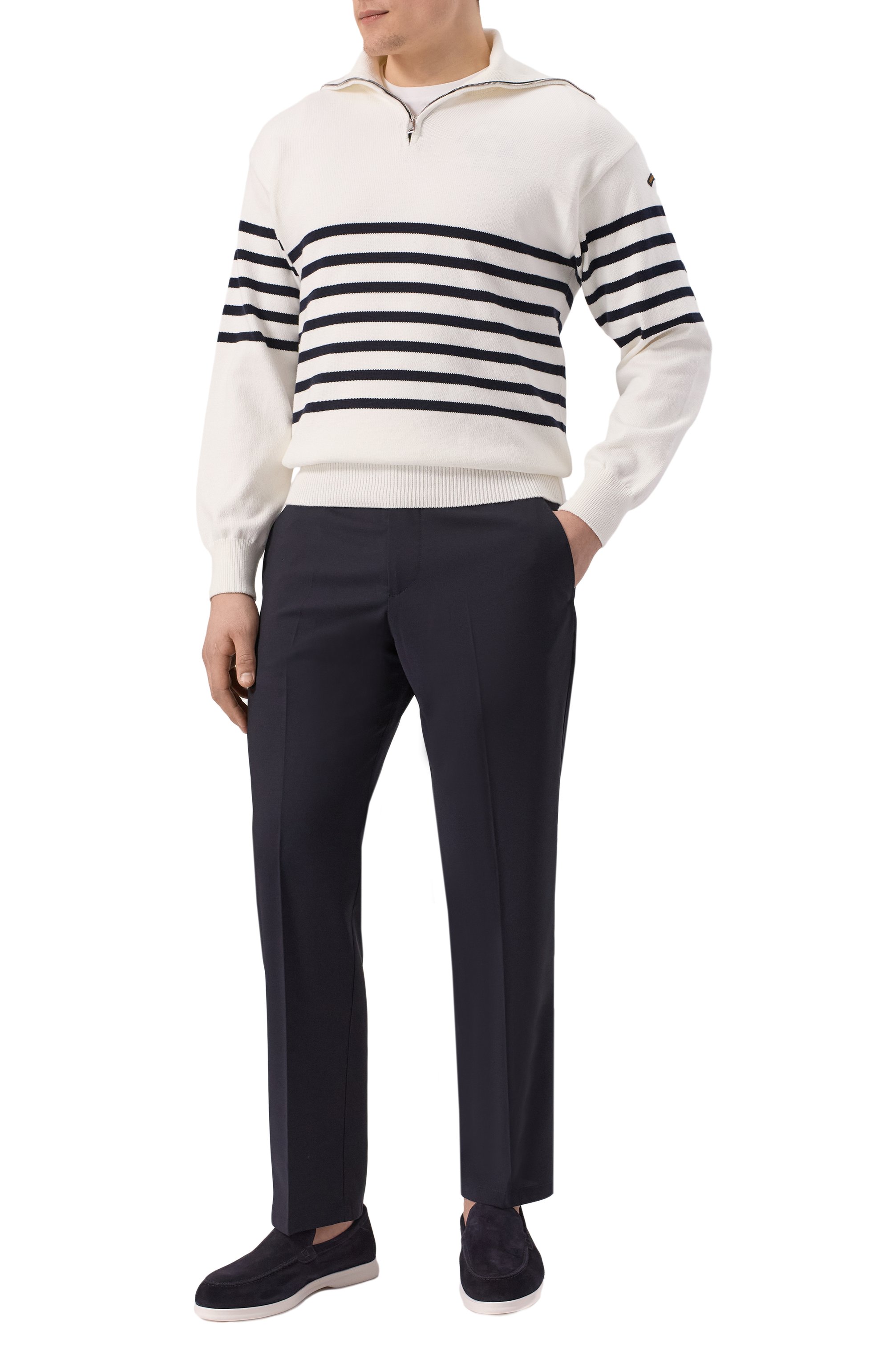 Хлопковый джемпер PAUL&SHARK, арт. 25411616, фото 2