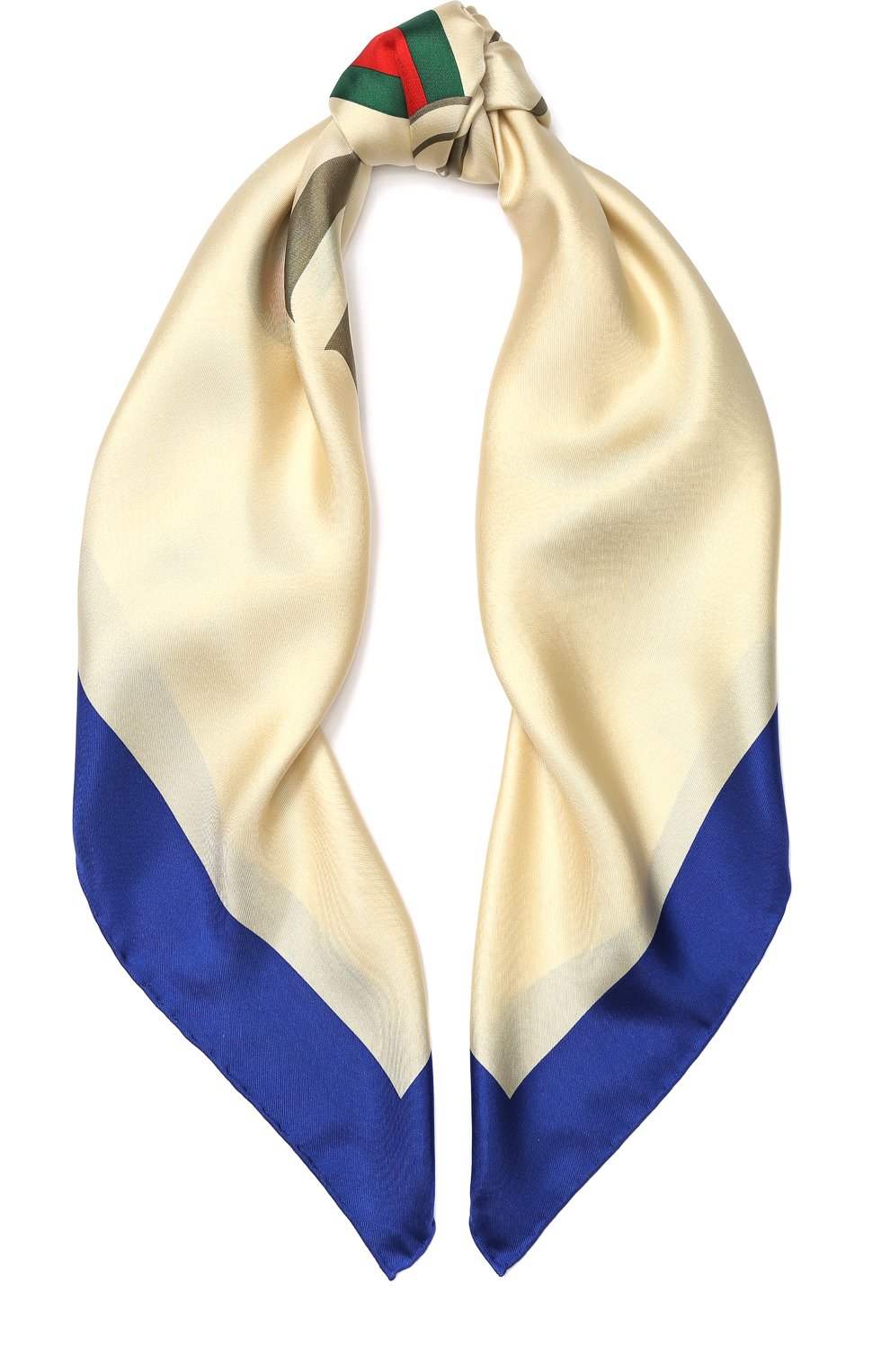 Шелковый платок с логотипом бренда GUCCI, арт. 529002/3G001, фото 1