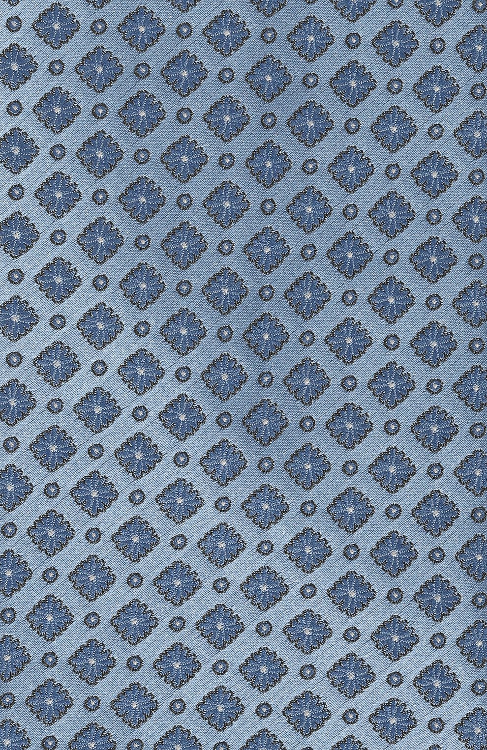 Шелковый галстук STEFANO RICCI голубого цвета по цене 31000 руб., арт. CCXL/54023, фото 4 Шелковый галстук STEFANO RICCI, арт. CCXL/54023, фото 4