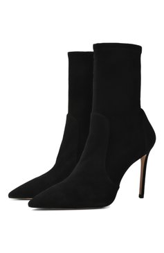 Замшевые ботильоны stuart 100 STUART WEITZMAN, арт. S6985, фото 1