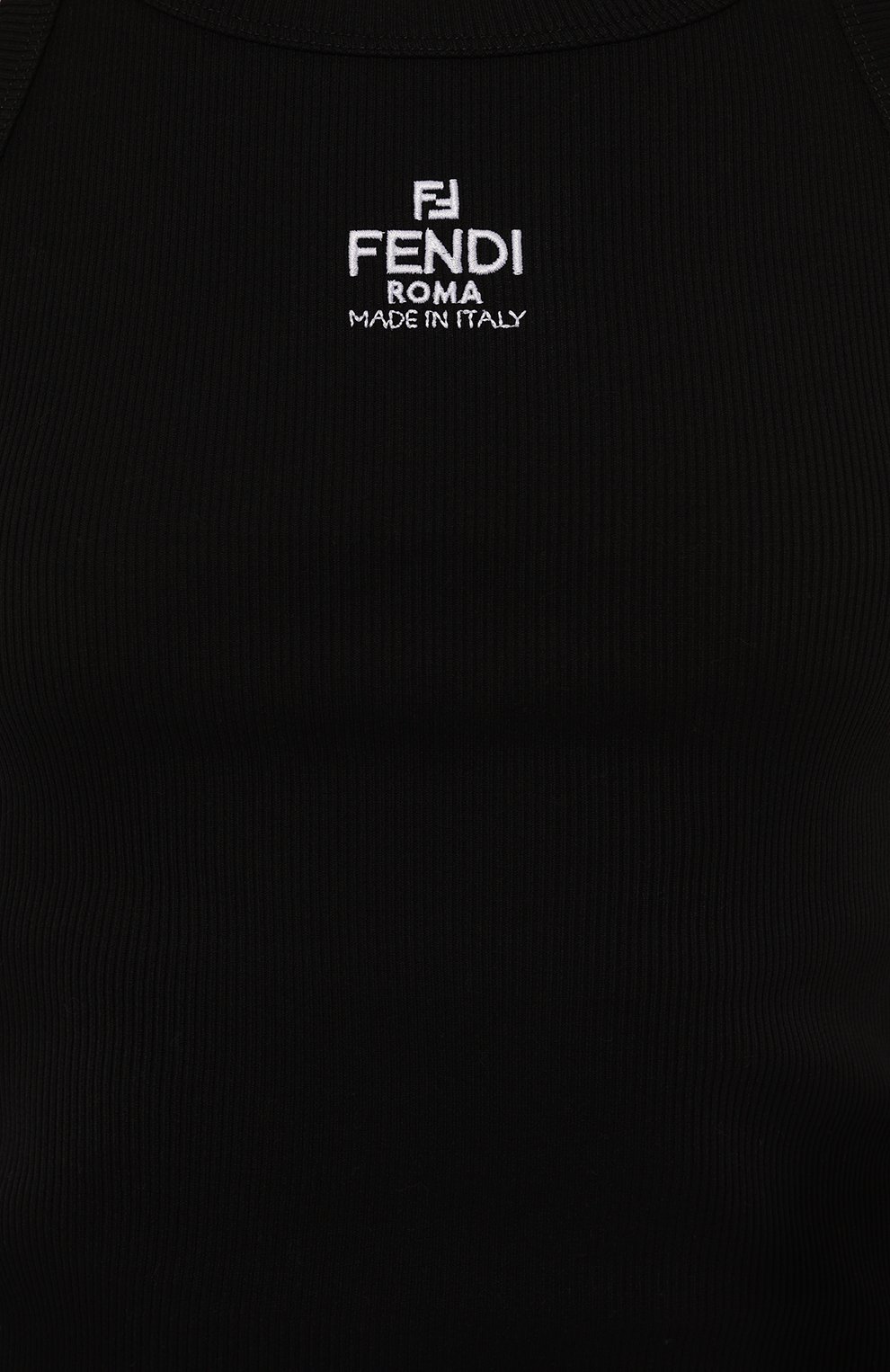 Хлопковая майка FENDI, арт. FS7966 ANQM, фото 5