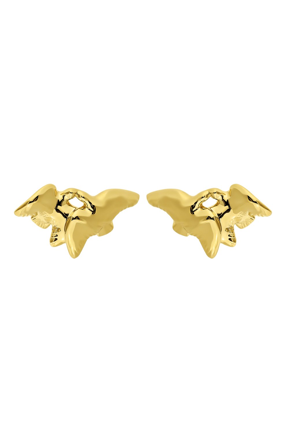 Серьги NINA RICCI золотого цвета по цене 47900 руб., арт. 23ABB0078, фото 1 Серьги NINA RICCI, арт. 23ABB0078, фото 1