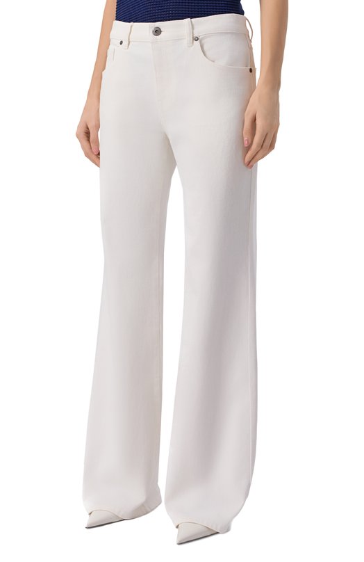 Джинсы P.A.R.O.S.H. D231182/CU0RICINI Белый  D231182/CU0RICINI Фото 3