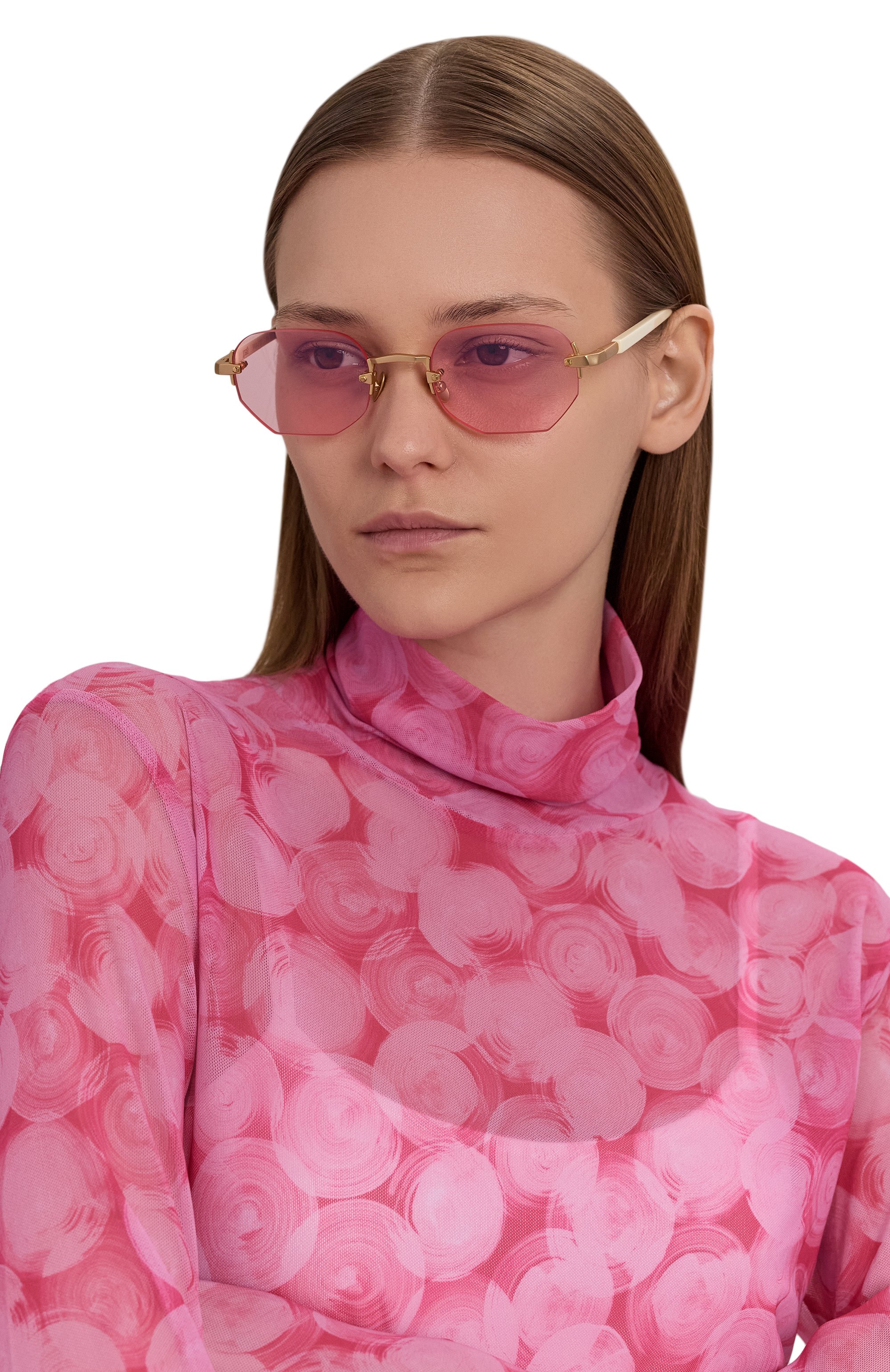 Солнцезащитные очки GAST, арт. M00NST0NE MATTE G0LD 01, фото 3